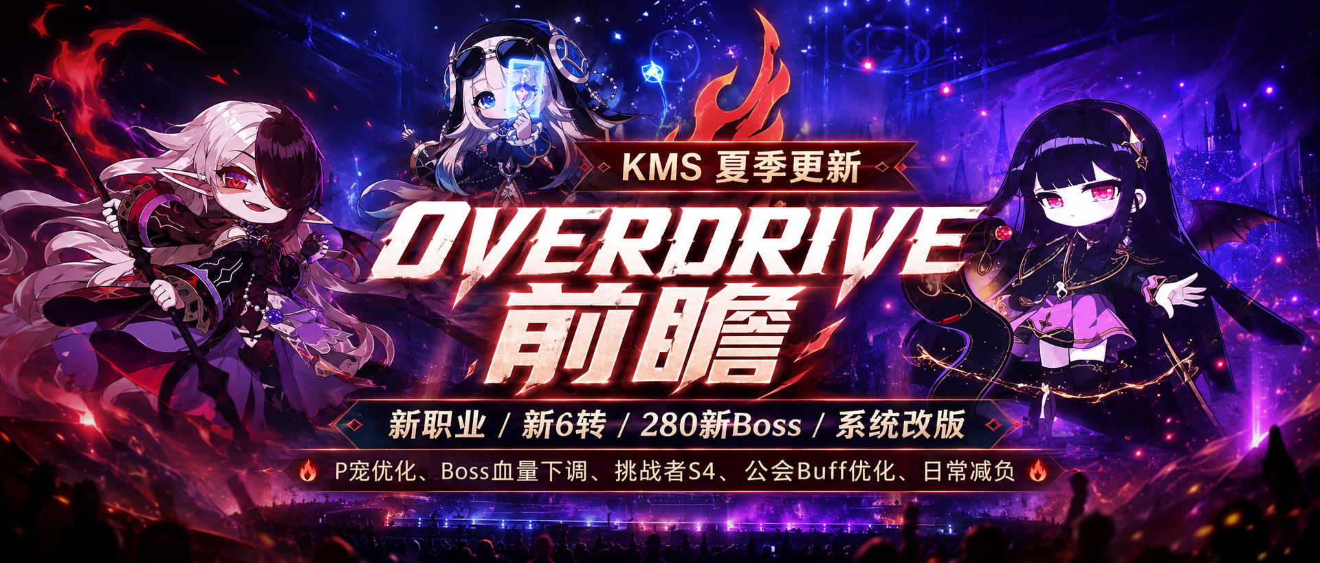 冒险岛KMS Summer 2026「Overdrive」内容汇总